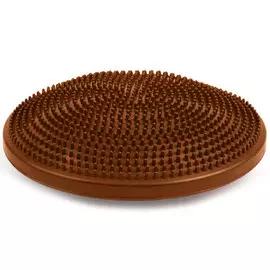 Полусфера массажная овальная надувная (ПВХ) d-33см MSG300 коричневая