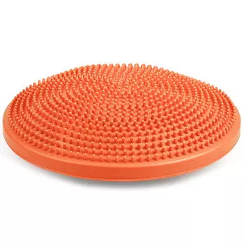 Полусфера массажная овальная надувная (ПВХ) d-33см MSG300 оранжевая