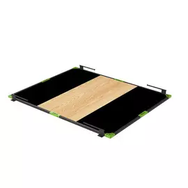 Помост тяжелоатлетический комбинированный DHZ (фанера, резина) 2000х2500х40