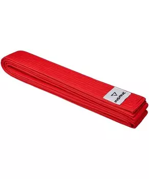 Пояс для единоборств BASE Insane хлопок\полиэстер, 280см красный