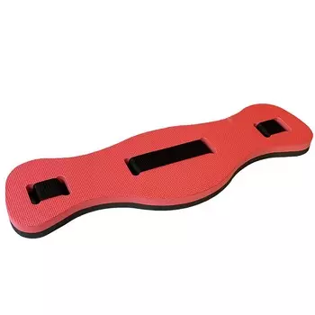 Пояс страховочный для аквааэробики Sportex 2-х цветный, 72х22х4см E39342 красно\черный