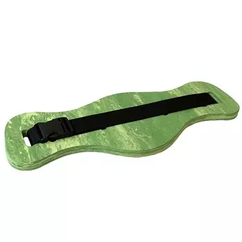 Пояс страховочный для аквааэробики Sportex Гранит, 62х22х2см E39339 зеленый