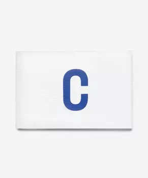 Повязка капитанская Jogel DIVISION Armband, белый\синий