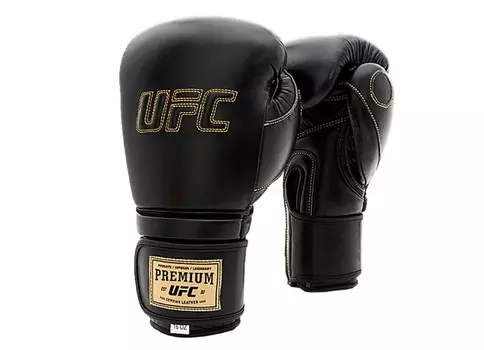Премиальные тренировочные перчатки на липучке-BK,16oz UFC PRO Prem UHK-75050
