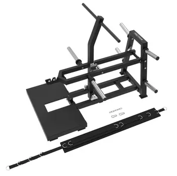 Приседания с поясом (колодец) на свободных весах Protrain PR-BS01B