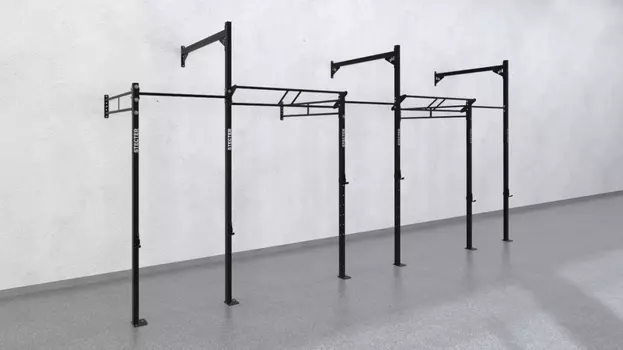 Пристенная рама Stecter 6900х1800 (цв. черный) 2114