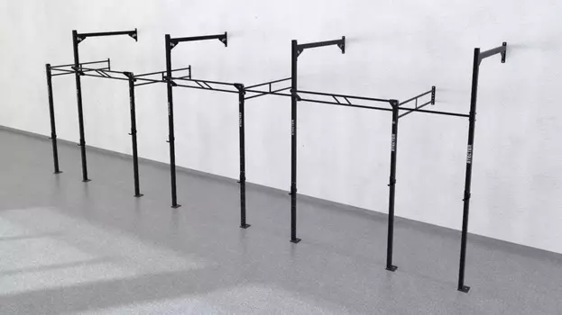 Пристенная рама Stecter 8700х1800 (цв. черный) 2116