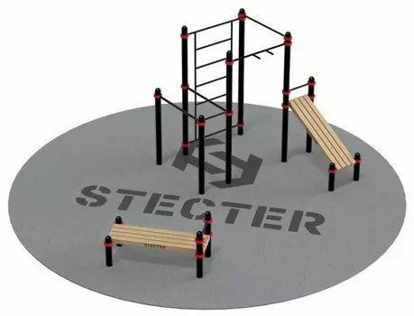 Проект Stecter Воркаут площадка для коттеджа 1-3 5101