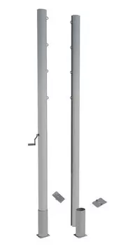 Проф. волейбольные стойки со скрытым механизмом натяж. сетки SportWerk SpW-AUS-7