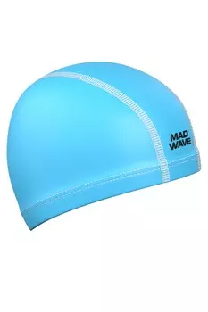 ПУ шапочка Mad Wave PUT Coated M0585 01 0 08W голубой