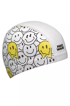 ПУ шапочка MadWave Smile M0584 09 0 02W белый