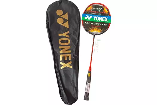 Ракетка для бадминтона в чехле Yonex Replika E43165-2 красно\черный