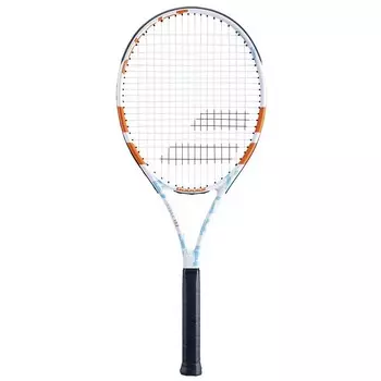 Ракетка для большого тенниса Babolat Evoke 102 WOMEN Gr2 121225-197 бело-сине-оранжевый