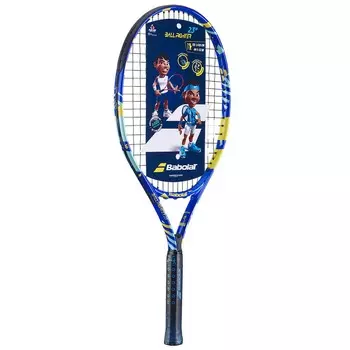 Ракетка для большого тенниса детская 7-9 лет Babolat Ballfighter 23 Gr000 140481 сине-желтый