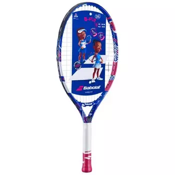 Ракетка для большого тенниса детская Babolat B`FLY 21 Gr000 140485 фиолетово-розовый