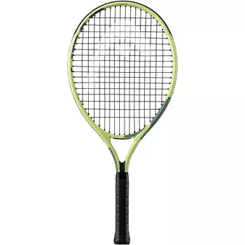Ракетка для большого тенниса Head Extreme Jr 25 Gr07, 235412, для дет. 8-10лет, композит,со струнами,жел-чер