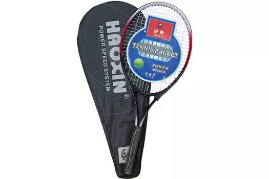 Ракетка для большого тенниса Любительская Sportex E43280-2 черно-красный