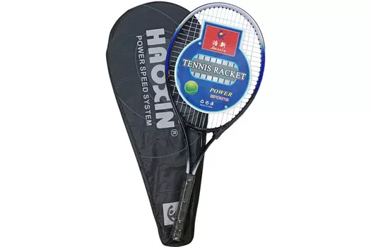 Ракетка для большого тенниса Любительская Sportex E43280-1 черно-синий