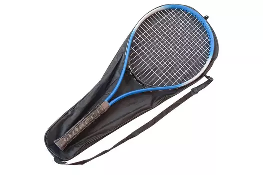 Ракетка для большого тенниса любительская Sportex E43304 синяя