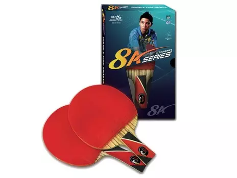 Ракетка для настольного тенниса Double Fish 8А-С серия с чехлом