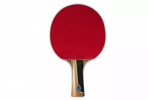 Ракетка для настольного тенниса Gambler ZEBRAWOOD IM8 CARBON MECH-TEK GRC-9 (коническая)