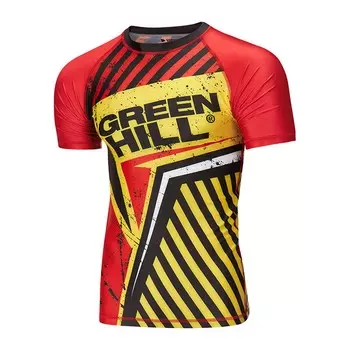 Рашгард Green Hill RGS-4051 красно-желтый