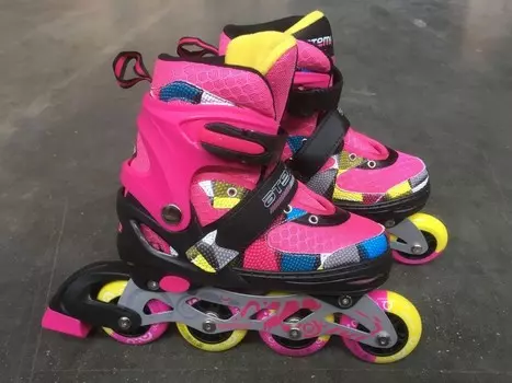 Раздвижные роликовые коньки для детей Atemi AJIS-19.05