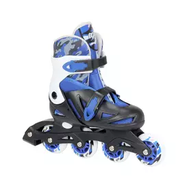 Раздвижные роликовые коньки RGX Game blue