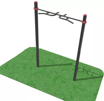 Разнохватовый турник ФСИ 10924