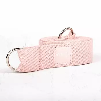 Ремень для йоги 180 см Yoga Belt and Sling 2 in 1 Myga RY1133 розовый