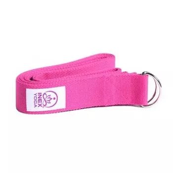 Ремень для йоги Inex Stretch Strap YSTRAP-667\24-FC-00 фуксия