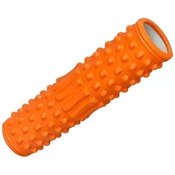 Ролик для йоги Sportex 45х11см, ЭВА\АБС E40750 оранжевый