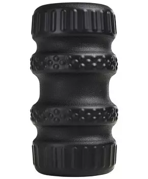 Ролик массажный 15x8x8см Star Fit PU, средняя жесткость FA-526 черный