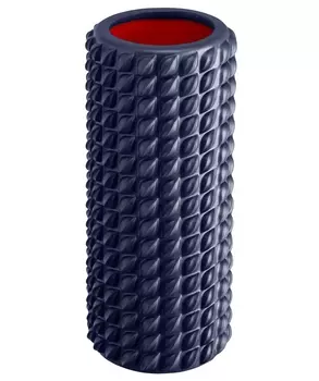 Ролик массажный 33x14cм Star Fit EVA/PVC, низкая жесткость FA-528 синий\красный