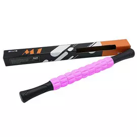 Ролик палка гимнастическая массажная М1 D34404-1 розовый