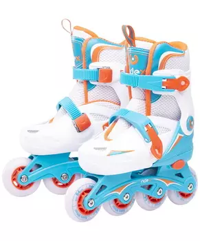 Ролики раздвижные Ridex Cricket Blue, пластиковая рама