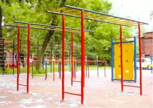 Рукоход прямой Atlet длина 4,5 м IMP-A196