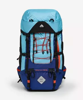 Рюкзак 55+10л Berger Hiking Ascent, голубой\синий