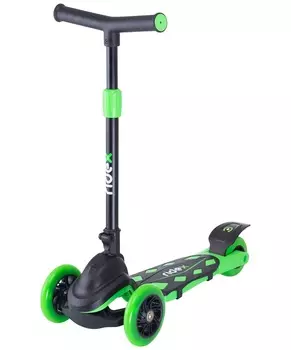Самокат 3-колесный Ridex Robin d120/80 мм, неоновый зеленый