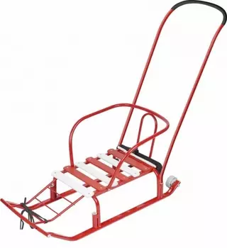 Санки детские комфорт Ника Тимка 5 Т5К/АЛ2 алый