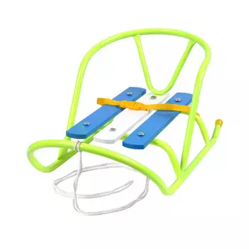 Санки кукольные без толкателя Ника СКУ1/Л лимонный