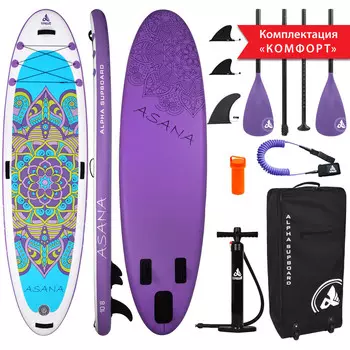 Сапборд Alpha Caprice ASANA-10.8 COMFORT Violet 10,8S