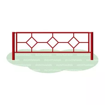 Секция ограждения Romana 303.03.00