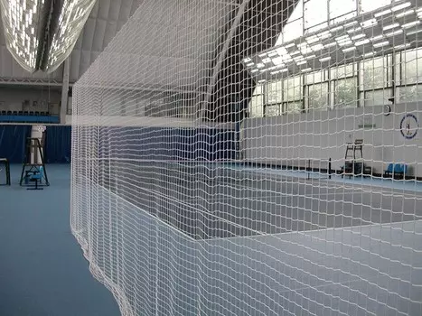 Сеть заградительная Atlet нить 3,1 ячейка 40x40 размер ширина 11,75м,высота 6,9м