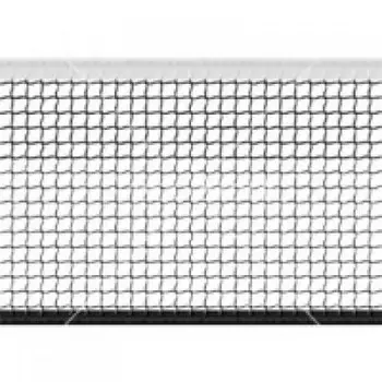 Сетка большой теннис Д=2,8мм, яч. 40x40 мм, цв. белый ZSO Размер 1,07x12,8 м обш. с 4-х сторон. ПП