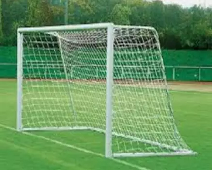 Сетка для футбольных ворот нить 2,2мм 1,2x0,8х(06х06)м ФСИ 1007-01 белый