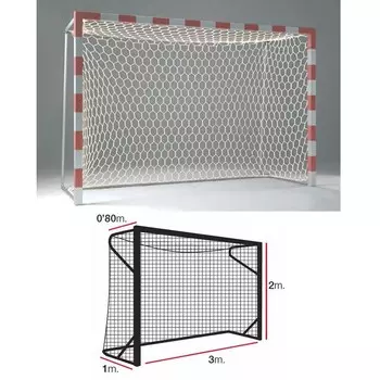 Сетка гандбольная/футзальная LEON DE ORO 11444015000