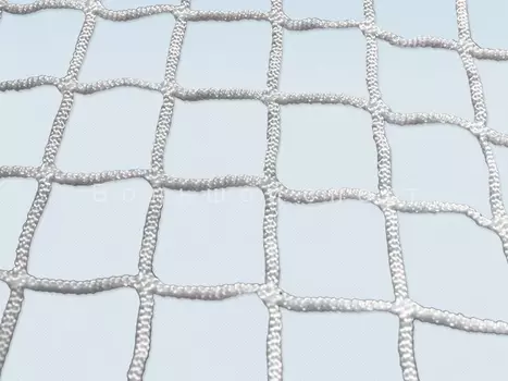 Сетка гашения для мини-футбольных\гандбольных ворот массовая нить 2.2 мм, пара 3.55a