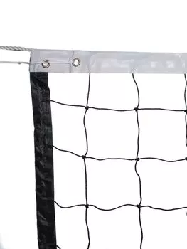 Сетка волейбольная, 9.7х1 м., трос нейлон, PE нить 1.3 мм Atemi T4001N1-BK