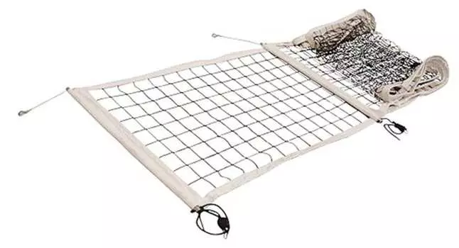 Сетка волейбольная Atemi 9,7х1 м., с верх. тросом, PE, нить 1,8 мм. T4001N